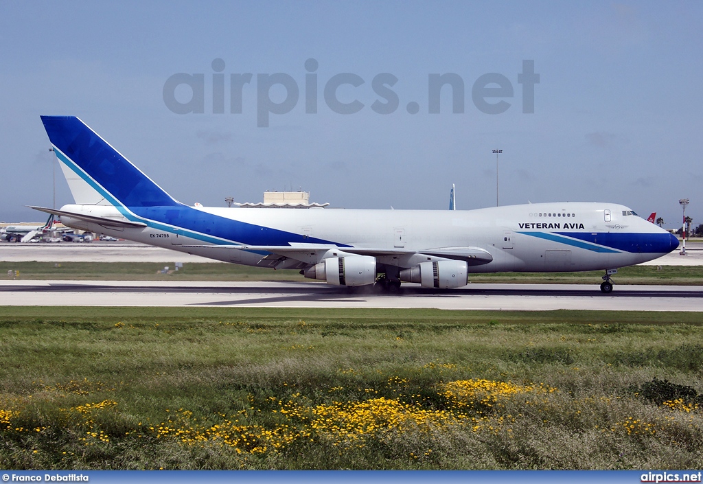 EK74798, Boeing 747-200B(SF), Veteran Avia