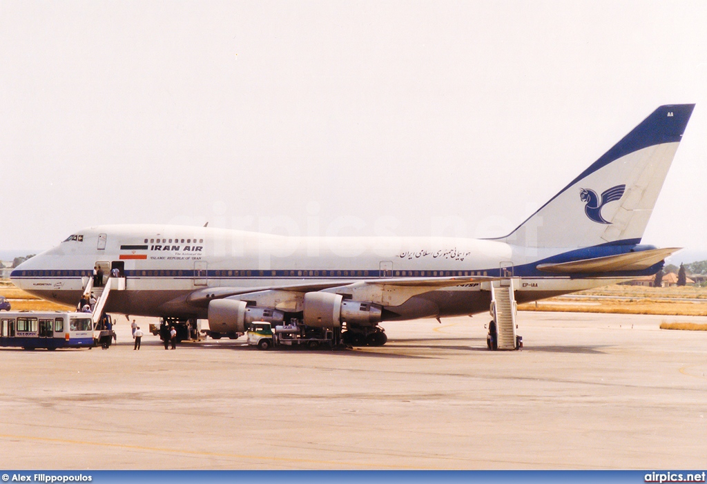 EP-IAA, Boeing 747-SP, Iran Air