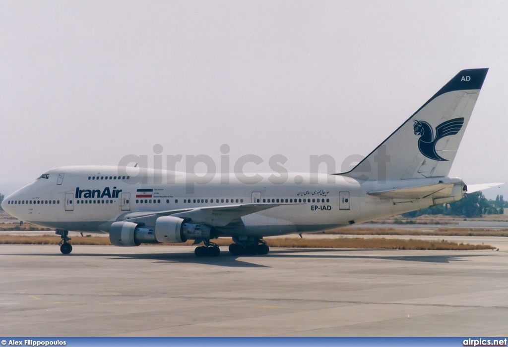 EP-IAD, Boeing 747-SP, Iran Air