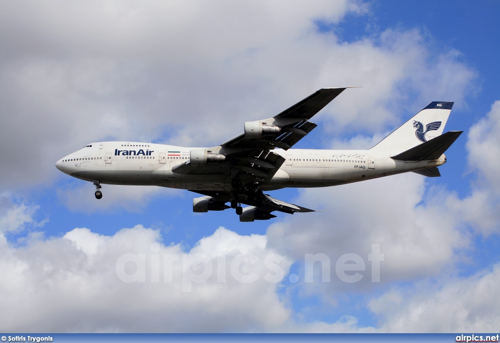 EP-IAG, Boeing 747-200BM, Iran Air