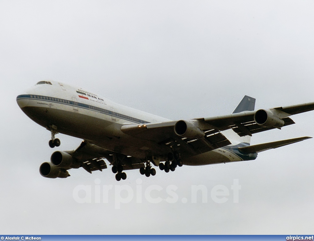 EP-IAH, Boeing 747-200BM, Iran Air