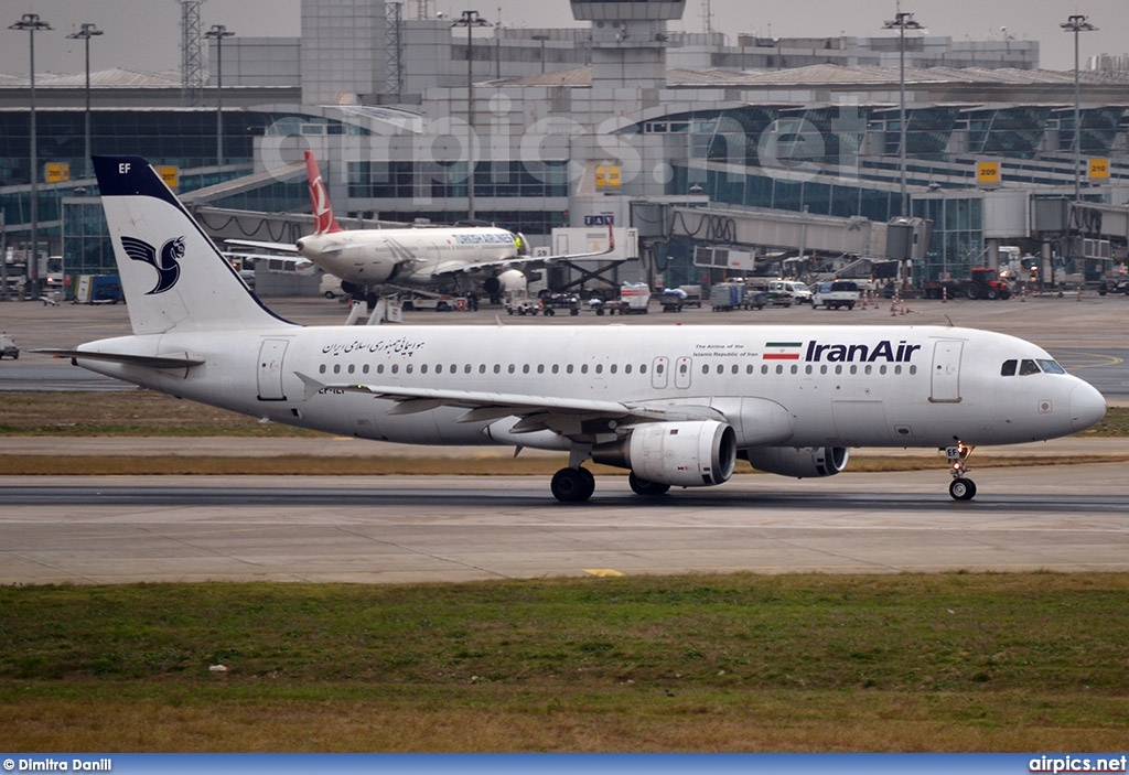 EP-IEF, Airbus A320-200, Iran Air