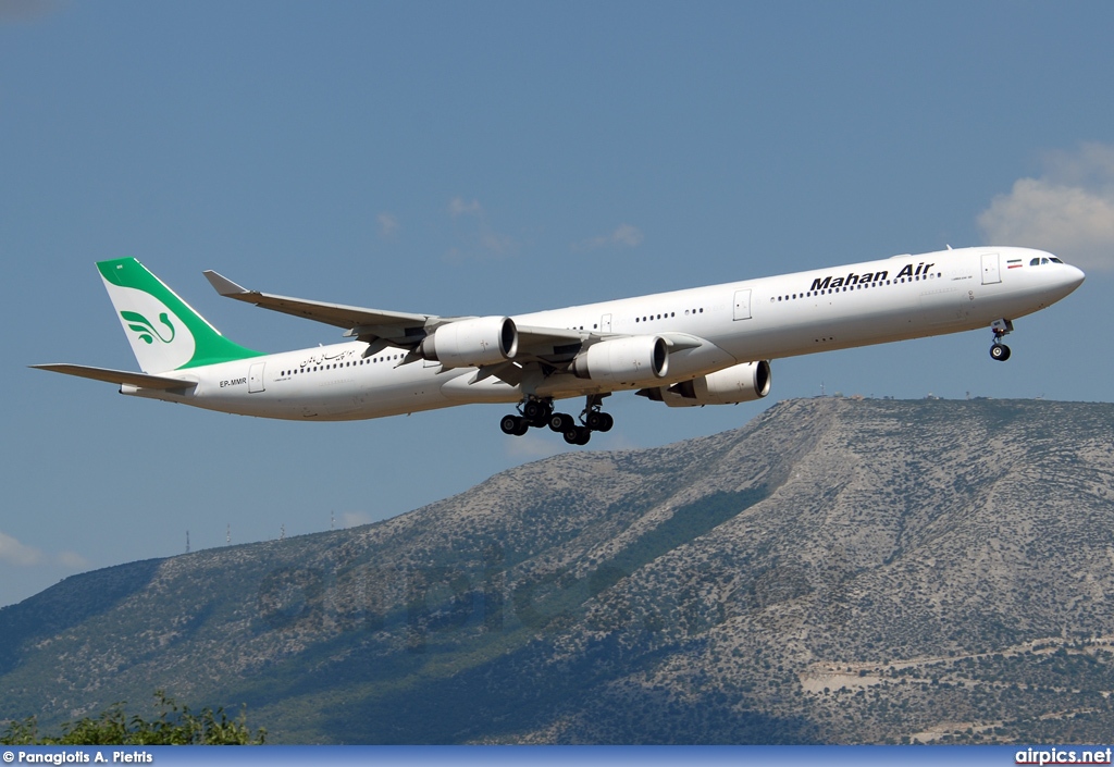 EP-MMR, Airbus A340-600, Mahan Air