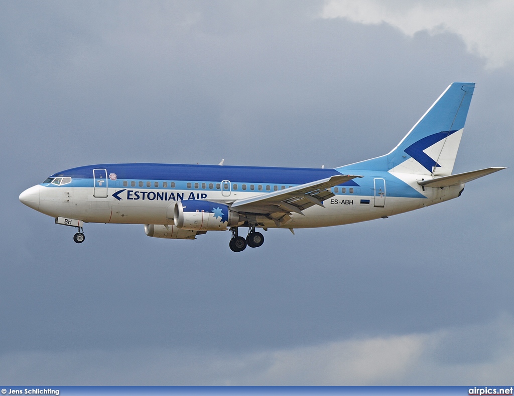 ES-ABH, Boeing 737-500, Estonian Air