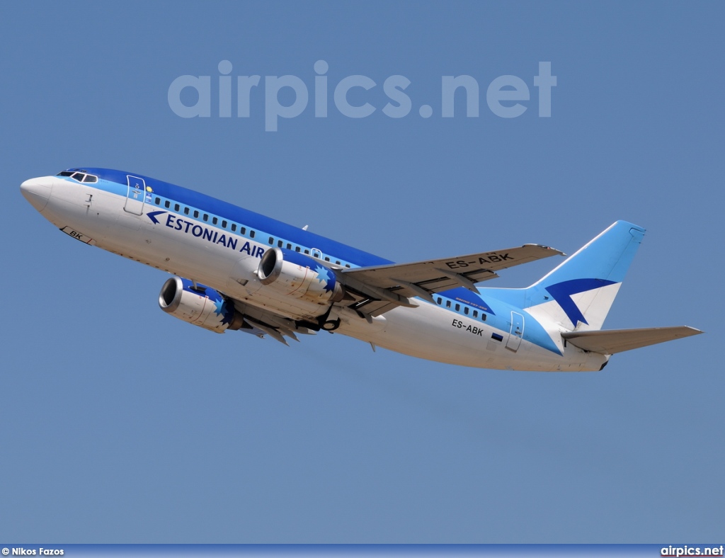 ES-ABK, Boeing 737-300, Estonian Air