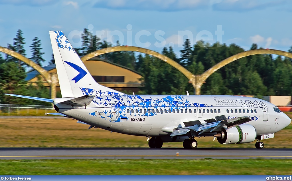 ES-ABO, Boeing 737-500, Estonian Air