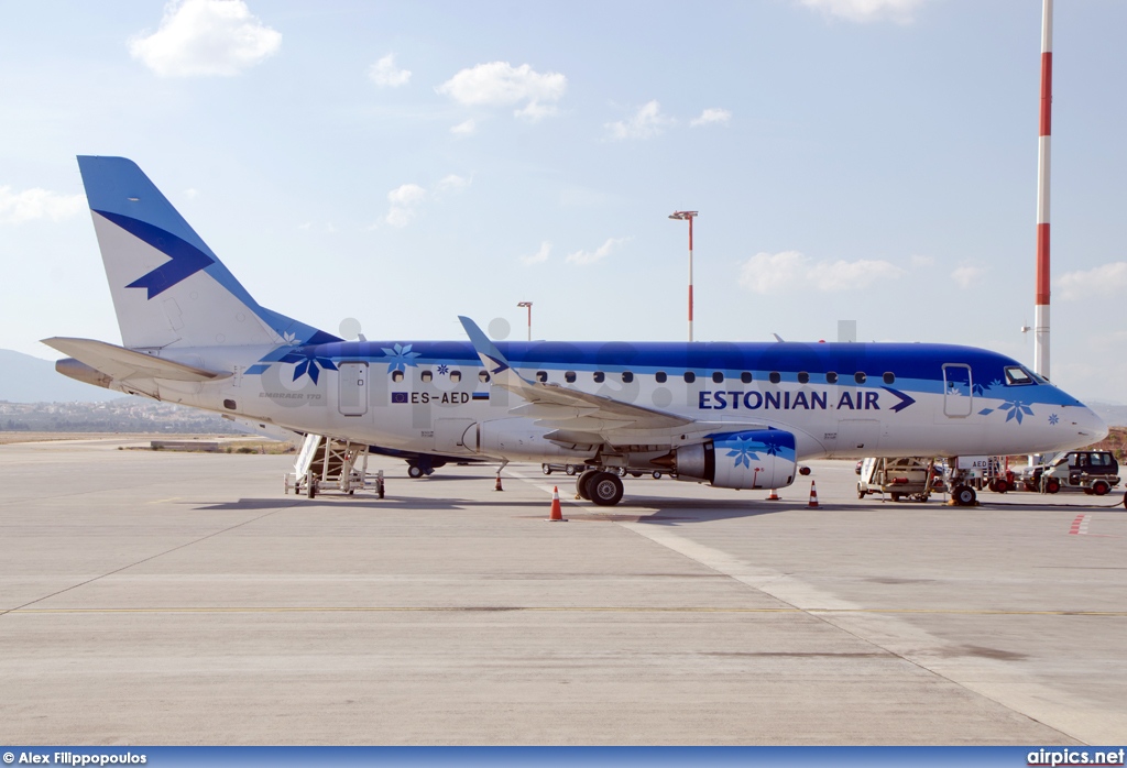 ES-AED, Embraer ERJ 170-100LR, Estonian Air