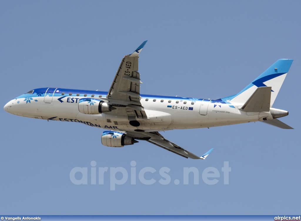 ES-AED, Embraer ERJ 170-100LR, Estonian Air