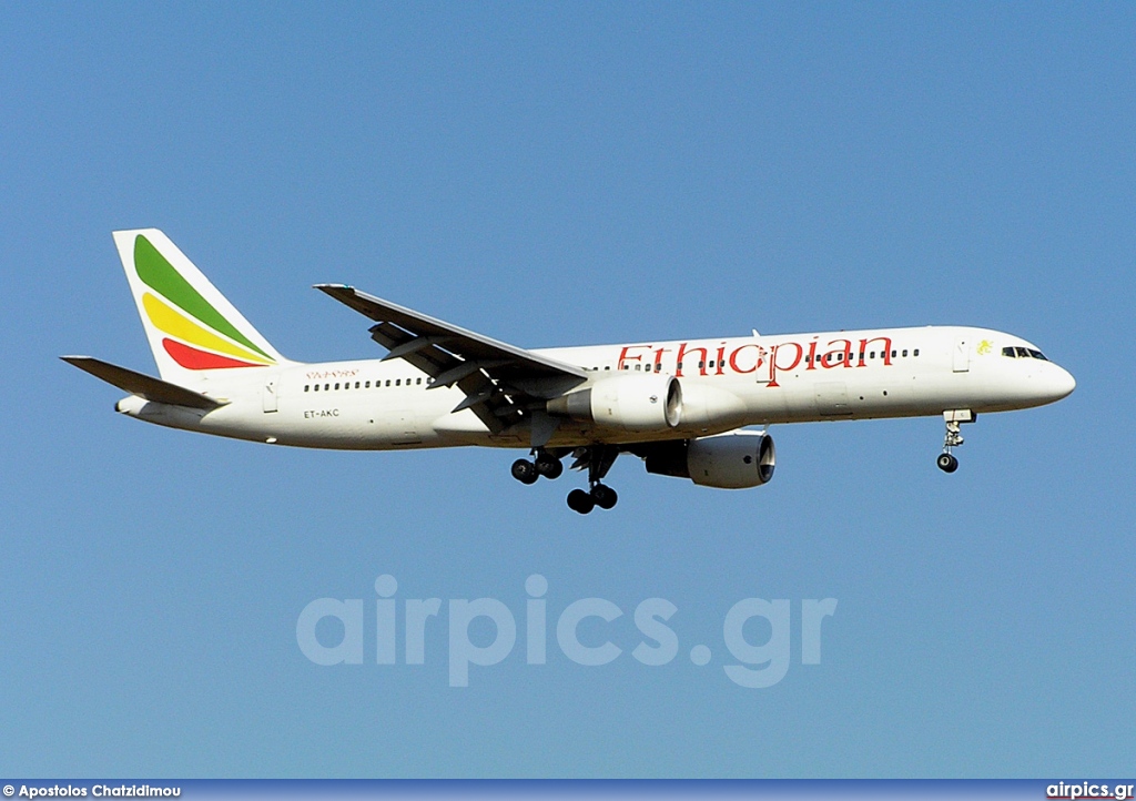 ET-AKC, Boeing 757-200, Ethiopian Airlines