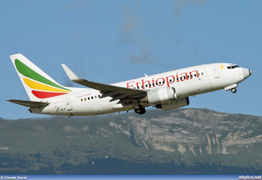 ET-ALK, Boeing 737-700, Ethiopian Airlines