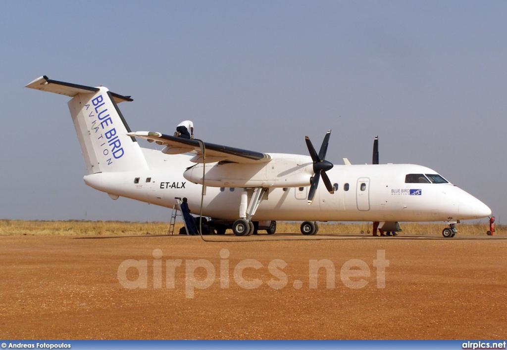 ET-ALX, De Havilland Canada DHC-8-200 Q Dash 8, Blue Bird Aviation