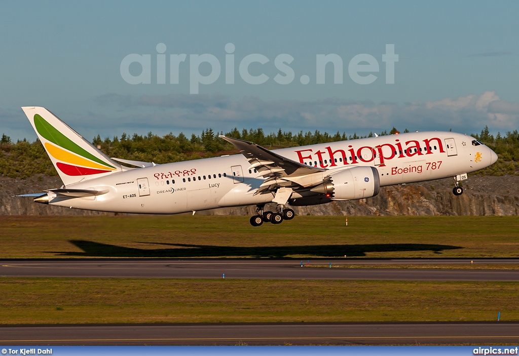 ET-AOS, Boeing 787-8 Dreamliner, Ethiopian Airlines