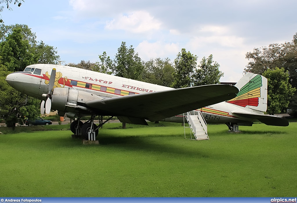 ET-T-1, Douglas DC-3C, Ethiopian Airlines