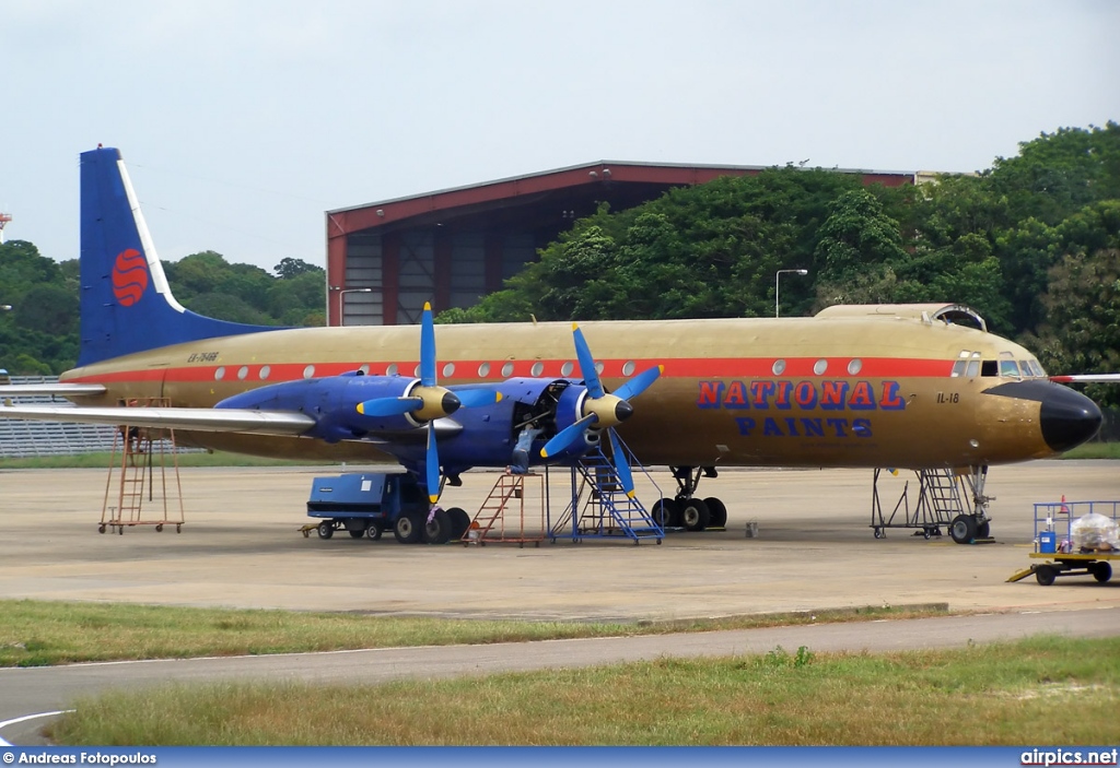 EX-75466, Ilyushin Il-18, National Paints