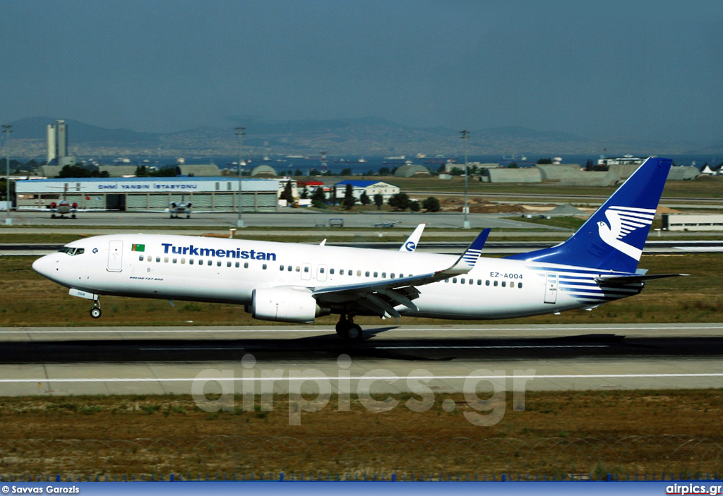 EZ-A004, Boeing 737-800, Turkmenistan Airlines