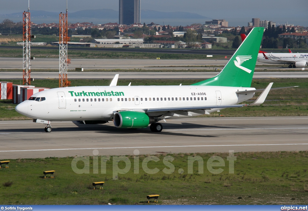 EZ-A006, Boeing 737-700, Turkmenistan Airlines