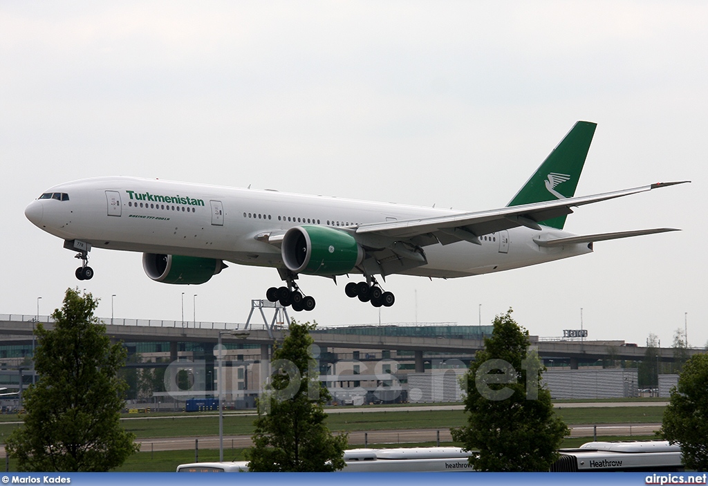 EZ-A778, Boeing 777-200LR, Turkmenistan Airlines