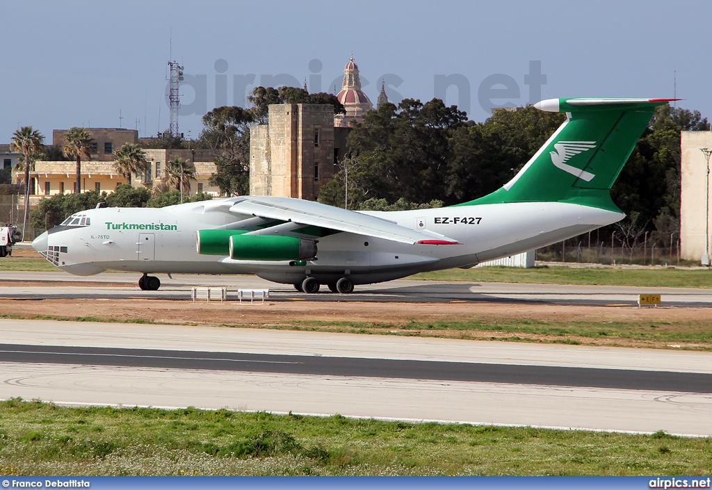 EZ-F427, Ilyushin Il-76-TD, Turkmenistan Airlines