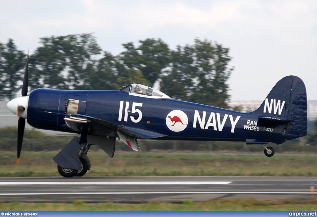 F-AZXJ, Hawker Sea Fury FB.11, Untitled