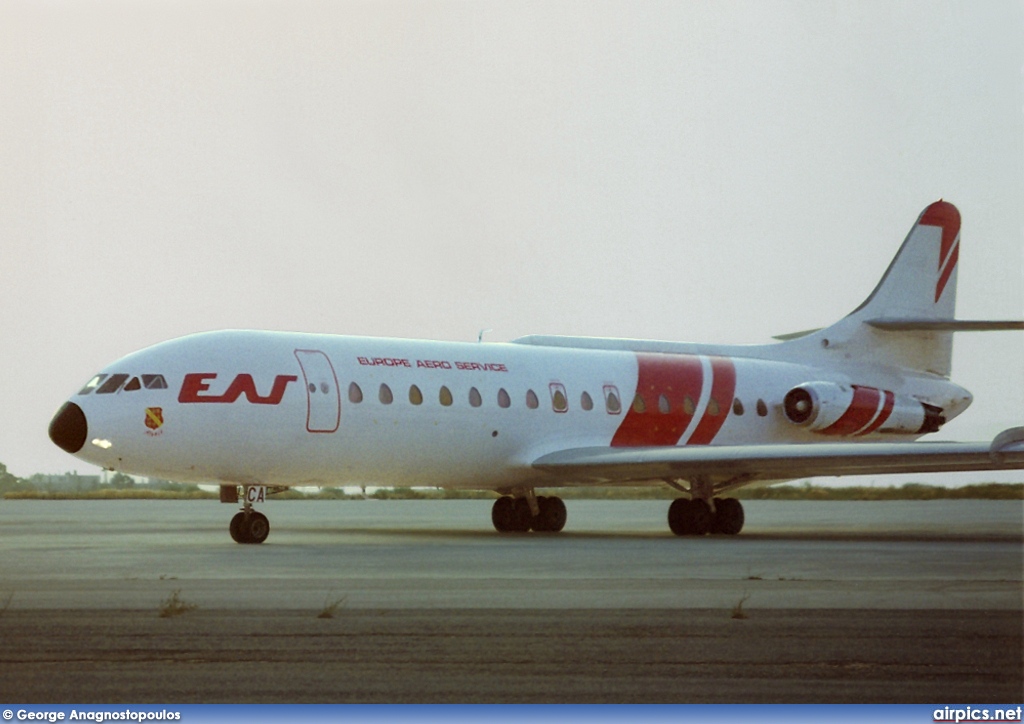 F-BYCA, Sud Aviation SE-210-Caravelle 6N, Europe Aero Service (EAS)