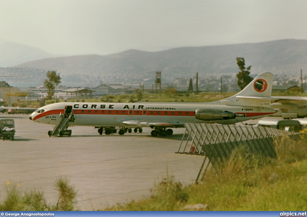 F-GEPC, Sud Aviation SE-210-Caravelle 10B, Corse-Air International