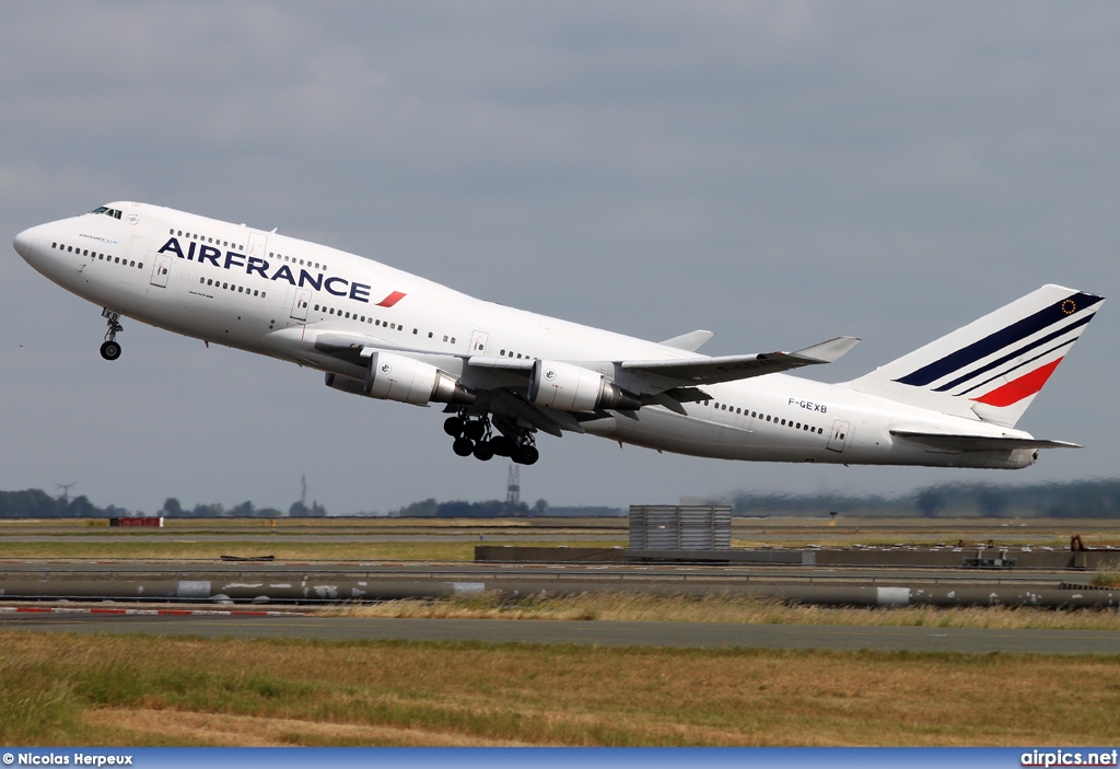 F-GEXB, Boeing 747-400M, Air France