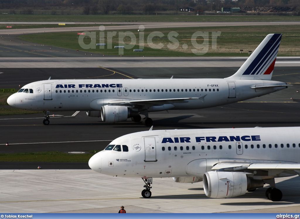 F-GFKK, Airbus A320-200, Air France