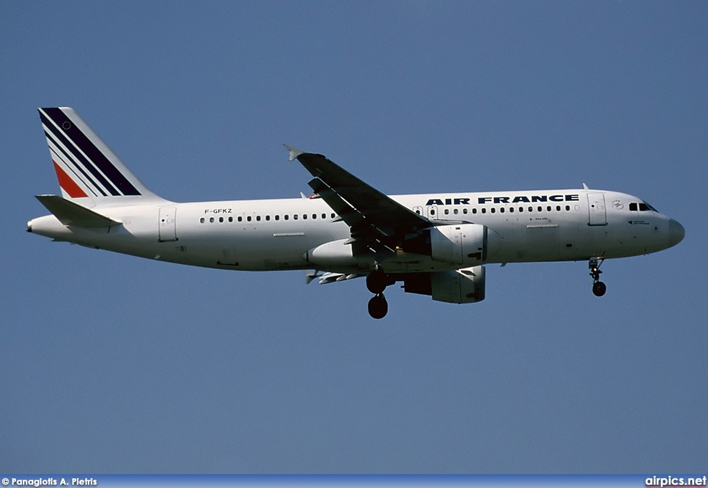 F-GFKZ, Airbus A320-200, Air France