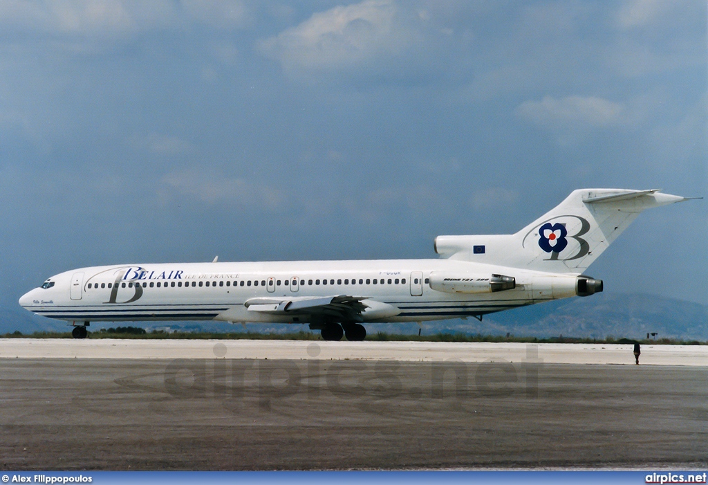 F-GGGR, Boeing 727-200Adv, Belair - Ile de France