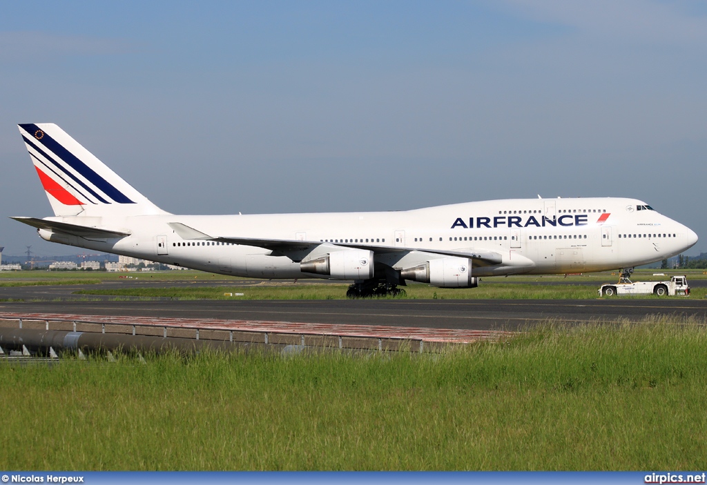 F-GISC, Boeing 747-400M, Air France