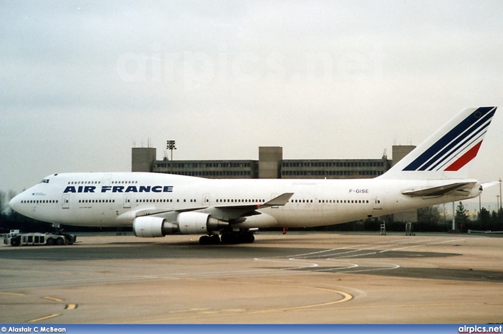 F-GISE, Boeing 747-400, Air France