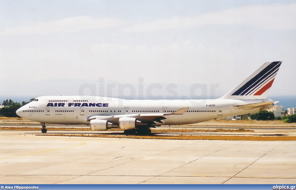 F-GITF, Boeing 747-400, Air France