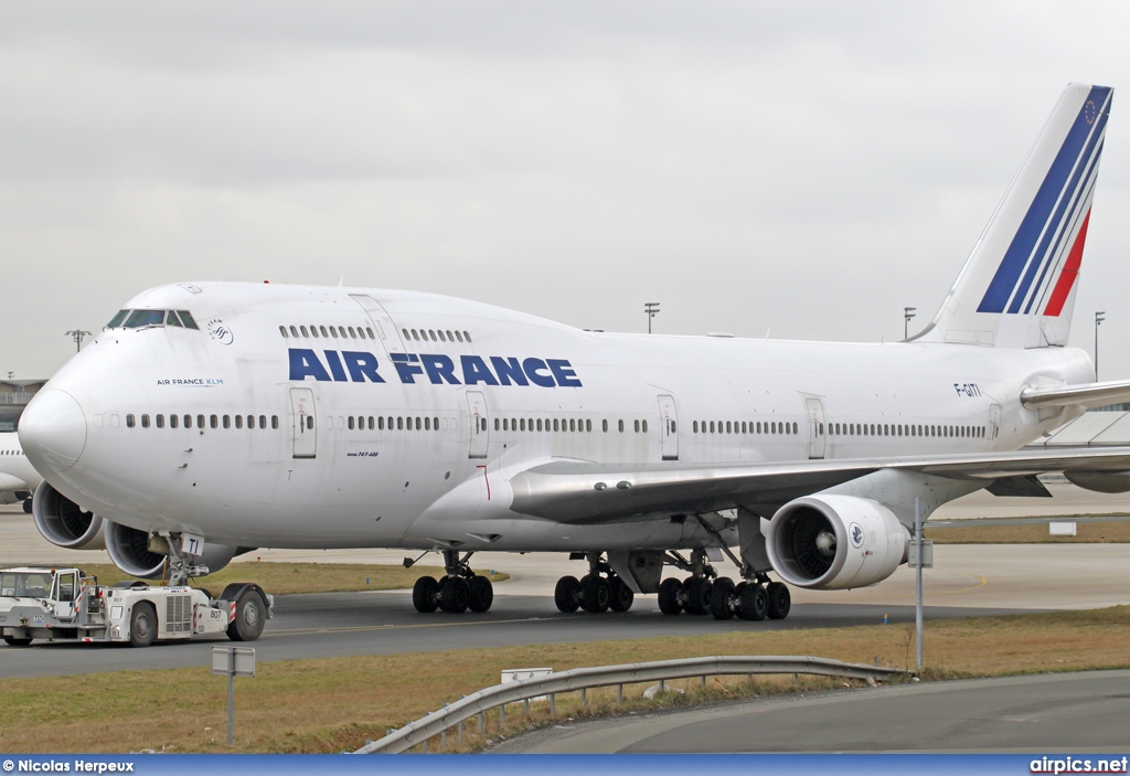 F-GITI, Boeing 747-400, Air France