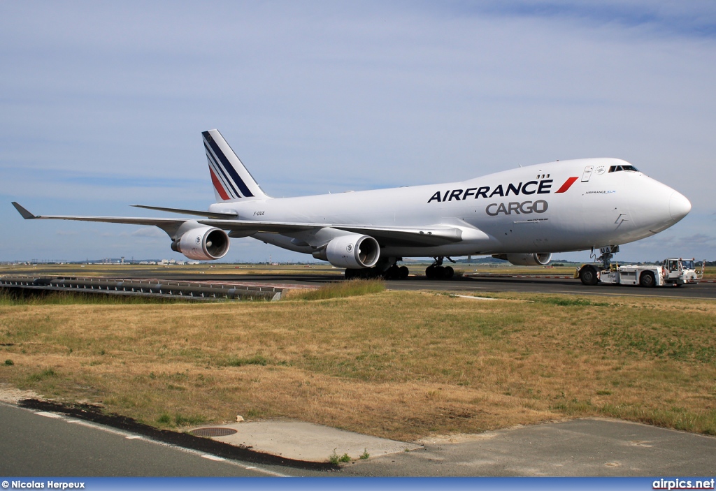 F-GIUA, Boeing 747-400F(SCD), Air France