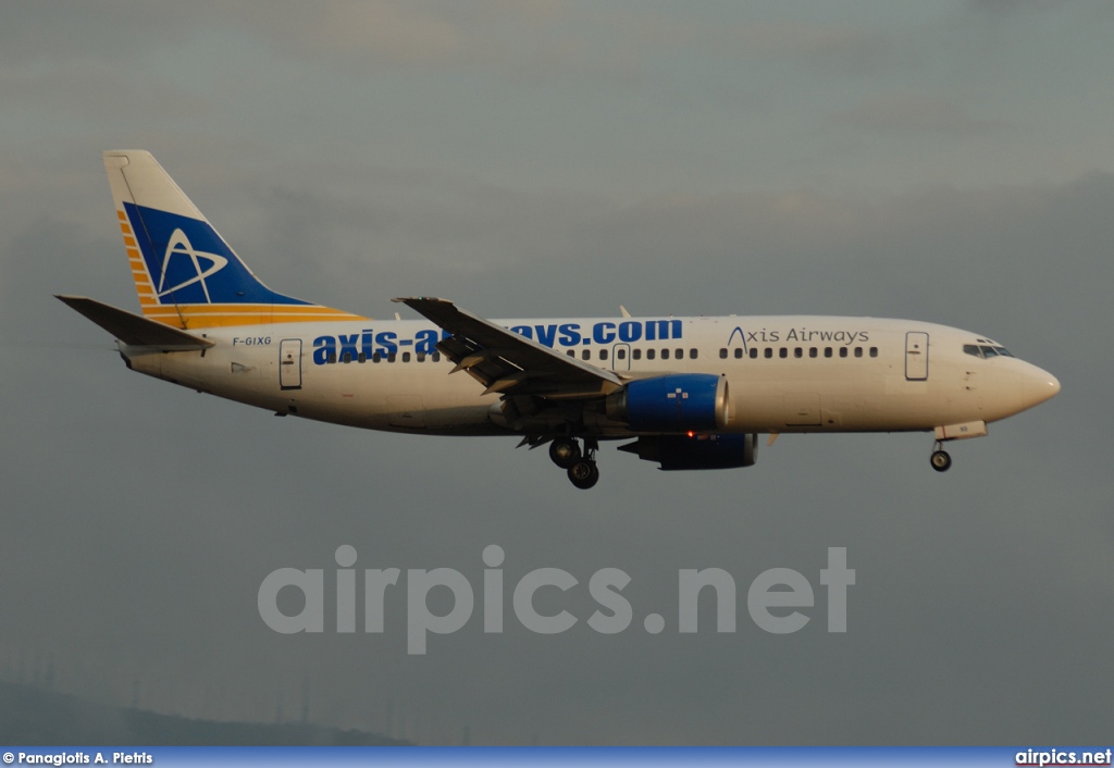 F-GIXG, Boeing 737-300, Axis Airways