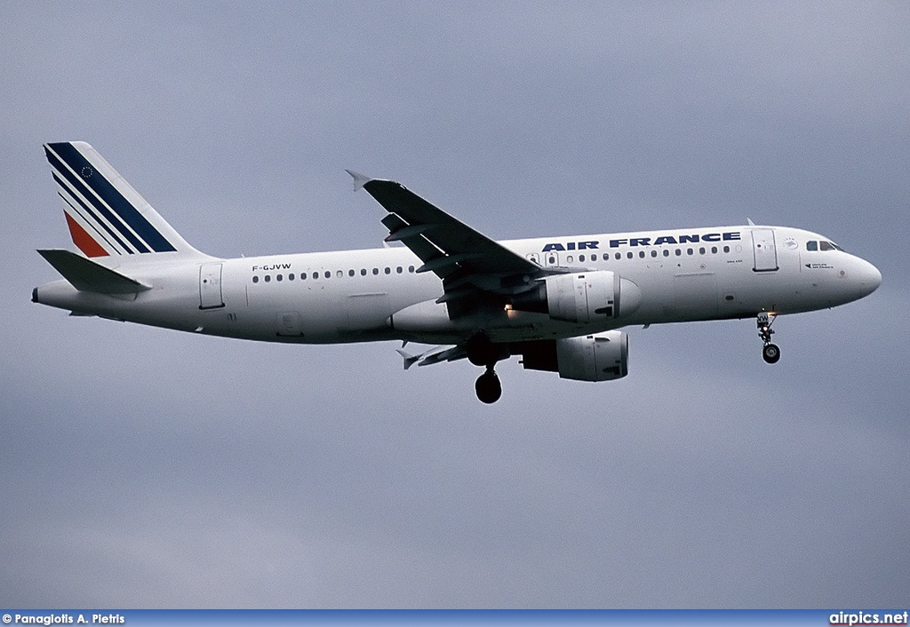 F-GJVW, Airbus A320-200, Air France