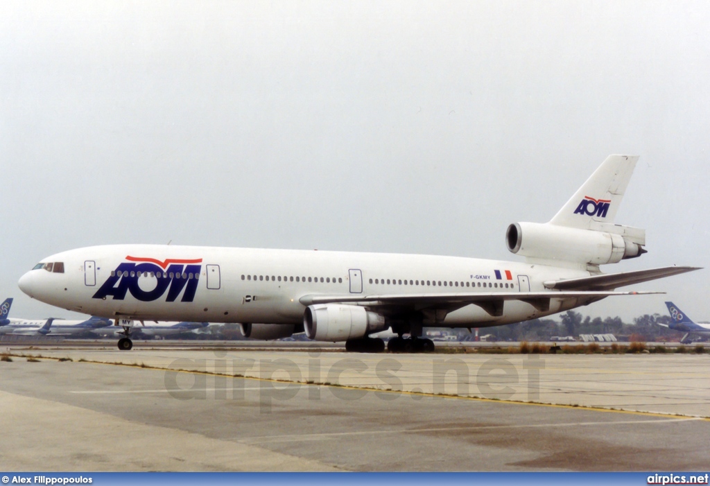 F-GKMY, McDonnell Douglas DC-10-30, AOM French Airlines