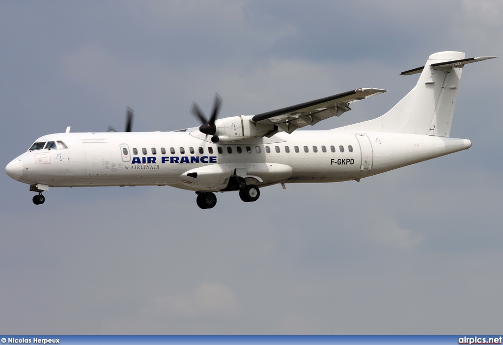 F-GKPD, ATR 72-100, Airlinair