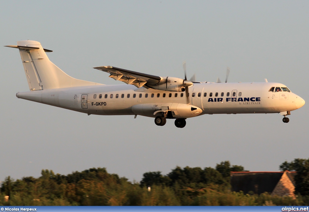 F-GKPD, ATR 72-100, Airlinair