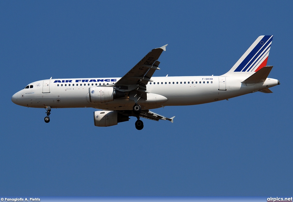 F-GKXD, Airbus A320-200, Air France