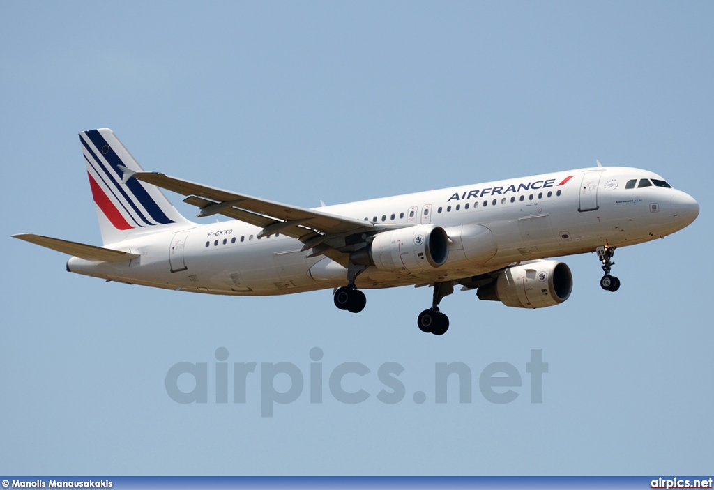 F-GKXQ, Airbus A320-200, Air France