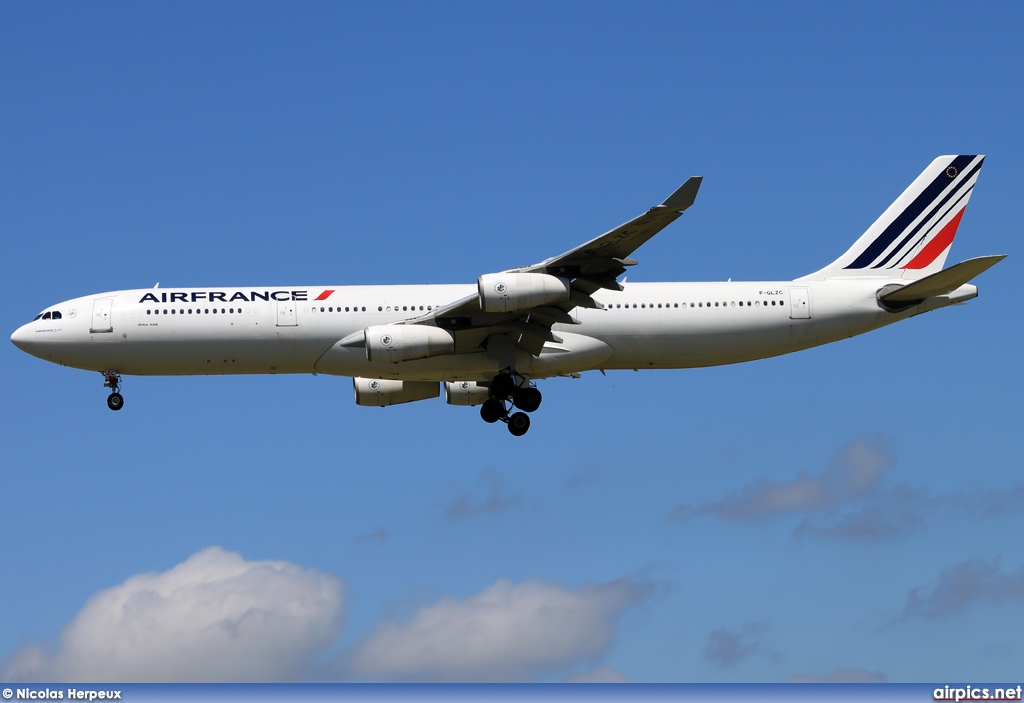 F-GLZC, Airbus A340-300, Air France