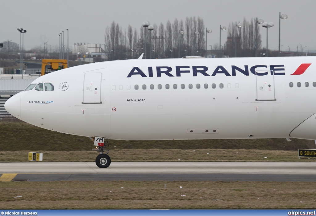 F-GLZM, Airbus A340-300, Air France