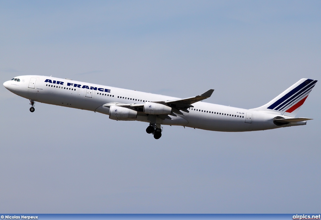 F-GLZR, Airbus A340-300, Air France