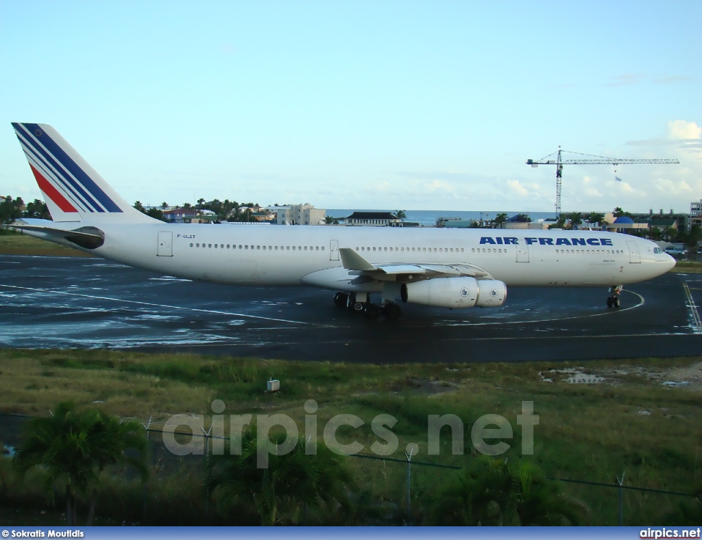 F-GLZT, Airbus A340-300, Air France