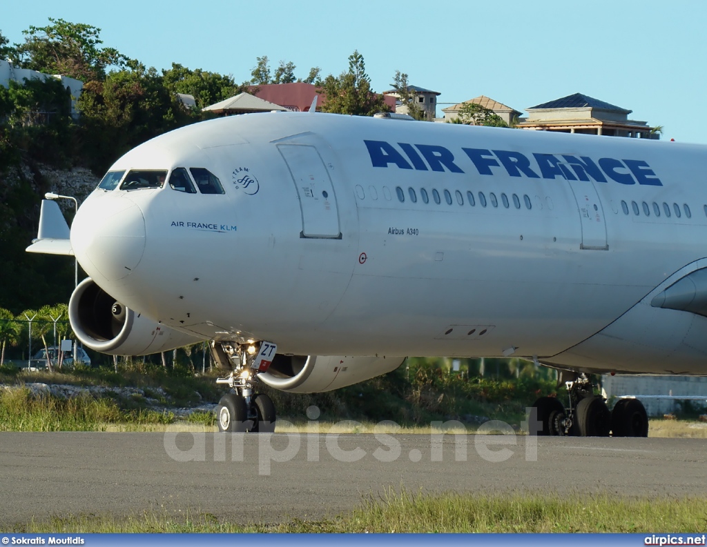 F-GLZT, Airbus A340-300, Air France