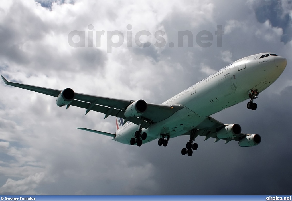 F-GLZT, Airbus A340-300, Air France