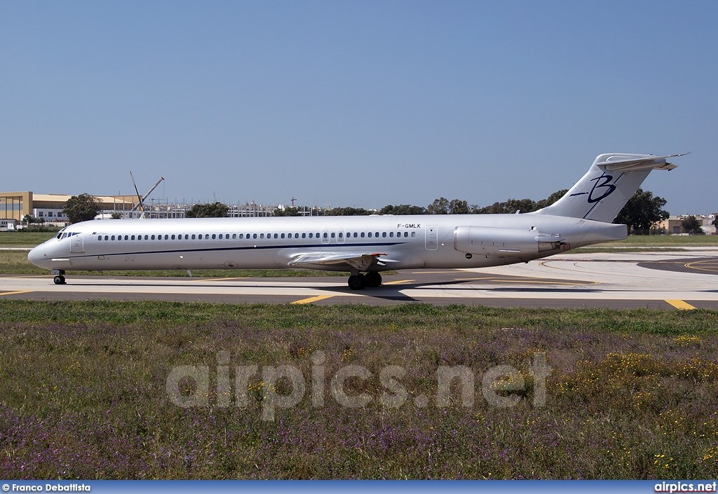 F-GMLK, McDonnell Douglas MD-83, Blue Line