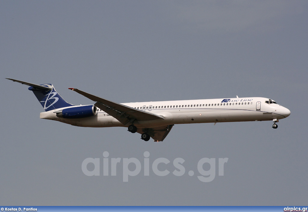 F-GMLK, McDonnell Douglas MD-83, Blue Line