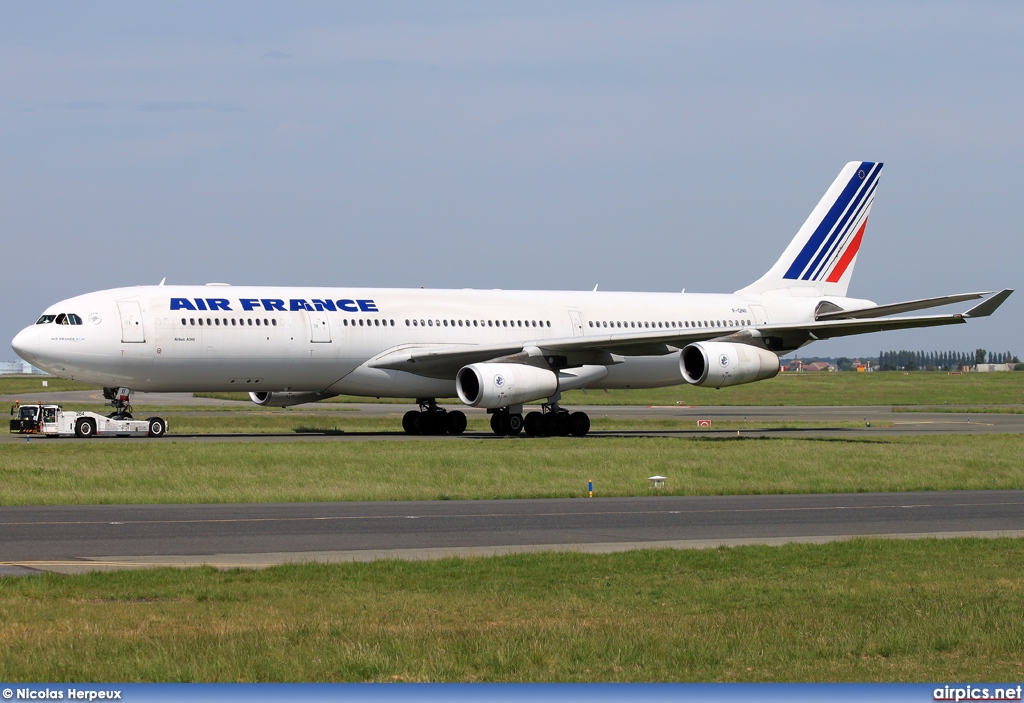 F-GNII, Airbus A340-300, Air France